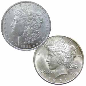 US Silver Dollars